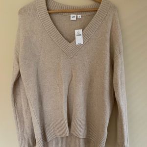 Gap Oversized V Neck Sweater